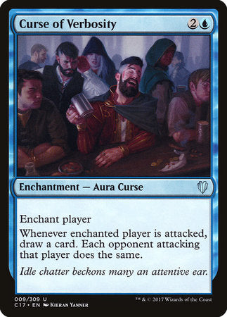 Curse of Verbosity [Commander 2017] | Enigma On Main