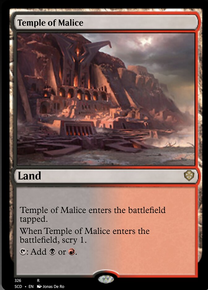 Temple of Malice [Starter Commander Decks] | Enigma On Main