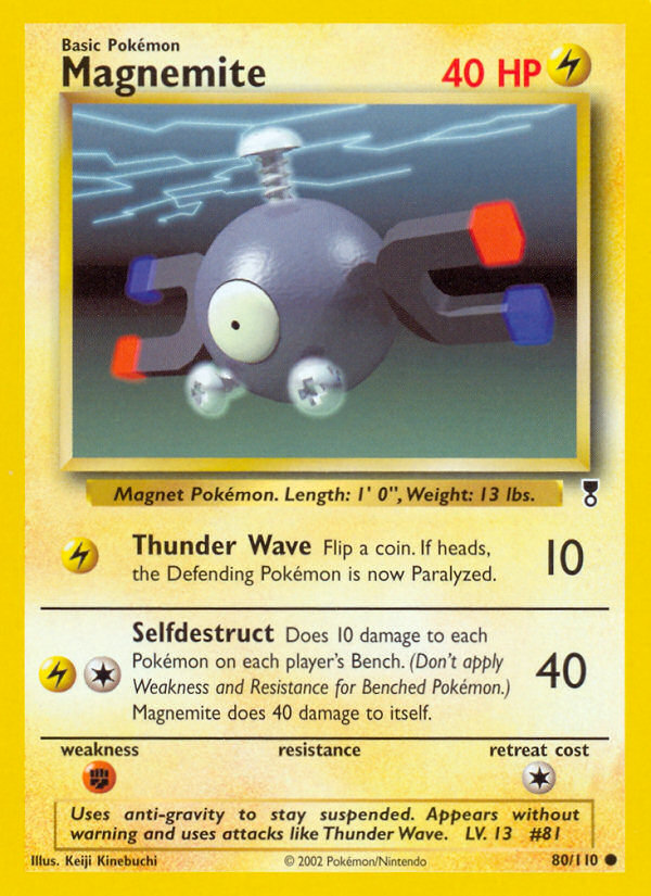 Magnemite (80/110) [Legendary Collection] | Enigma On Main