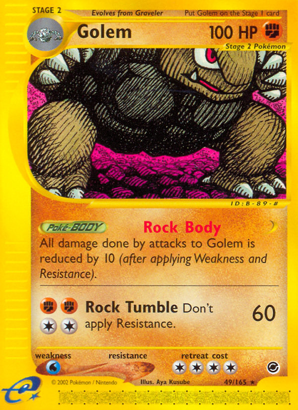 Golem (49/165) [Expedition: Base Set] | Enigma On Main