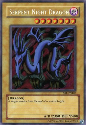 Serpent Night Dragon [SRL-103] Secret Rare | Enigma On Main