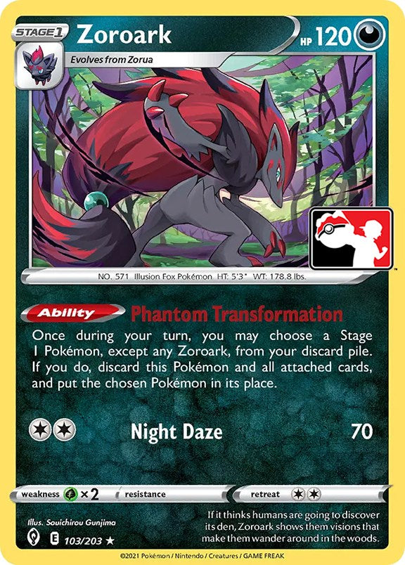 Zoroark (103/203) [Prize Pack Series One] | Enigma On Main