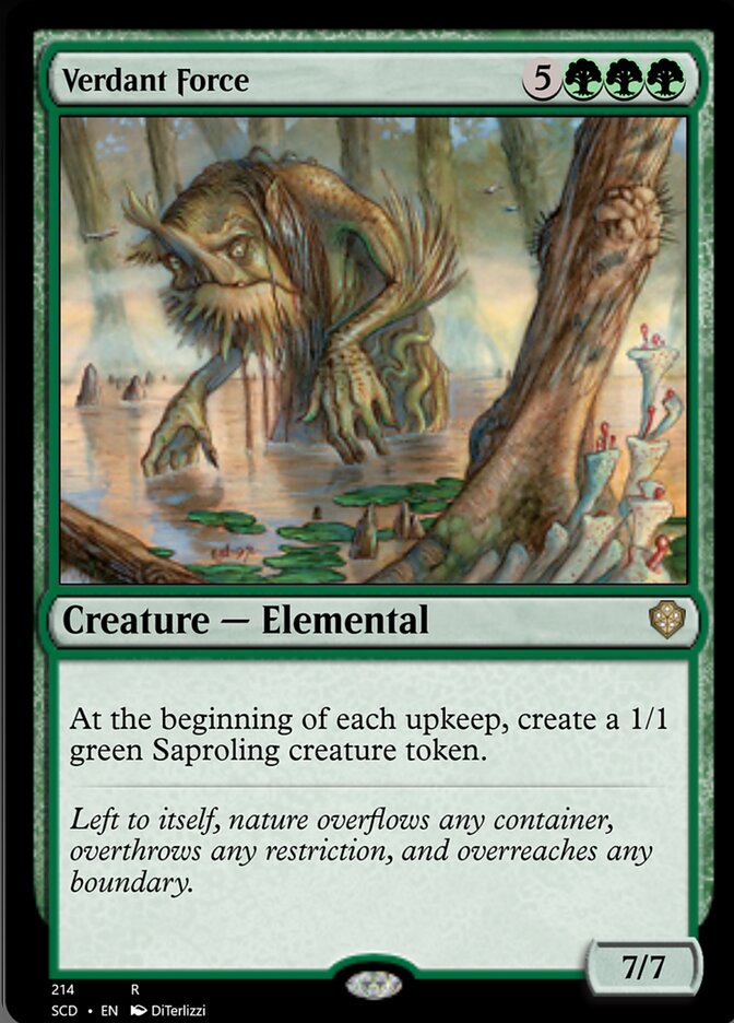 Verdant Force [Starter Commander Decks] | Enigma On Main