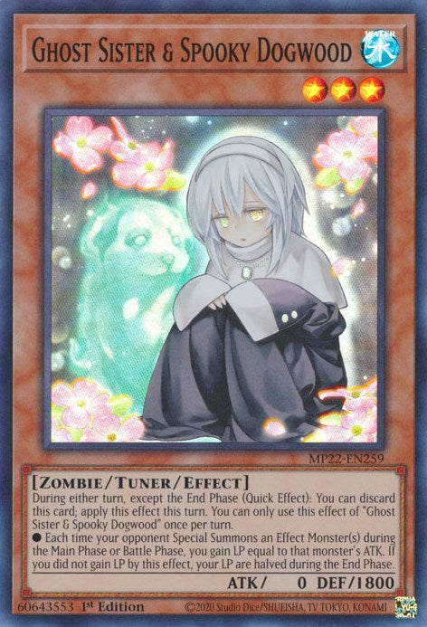 Ghost Sister & Spooky Dogwood [MP22-EN259] Super Rare | Enigma On Main