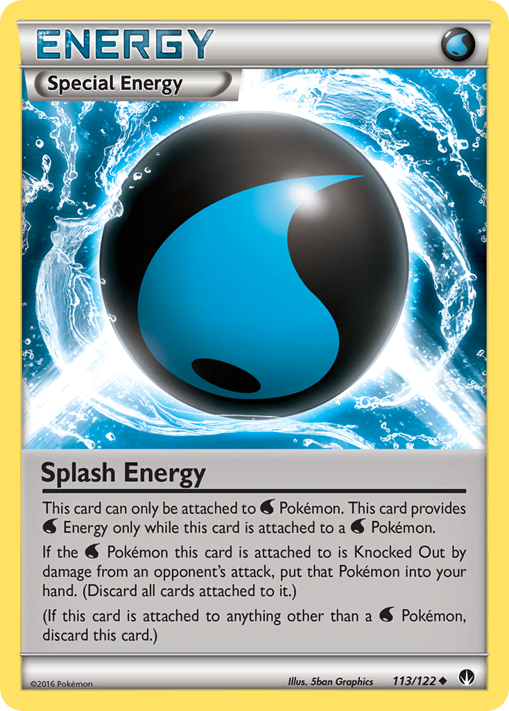 Splash Energy (113/122) [XY: BREAKpoint] | Enigma On Main