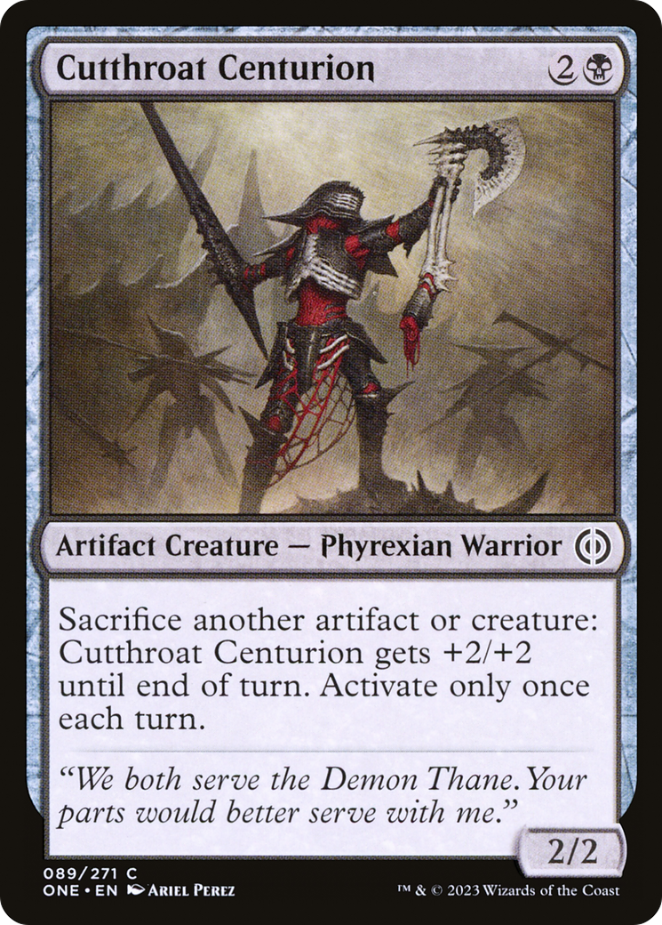 Cutthroat Centurion [Phyrexia: All Will Be One] | Enigma On Main