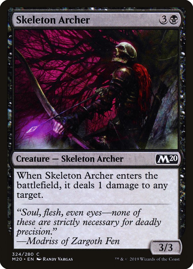 Skeleton Archer [Core Set 2020] | Enigma On Main