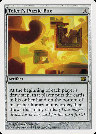 Teferi's Puzzle Box [Eighth Edition] | Enigma On Main