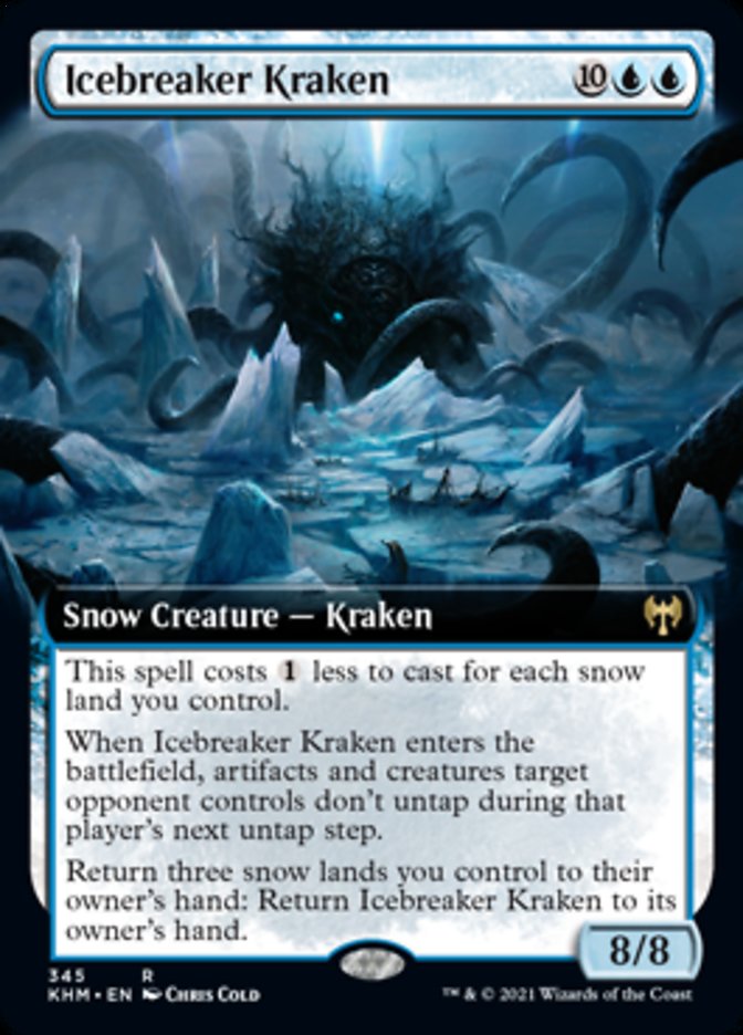 Icebreaker Kraken (Extended Art) [Kaldheim] | Enigma On Main