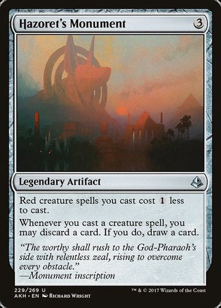 Hazoret's Monument [Amonkhet] | Enigma On Main