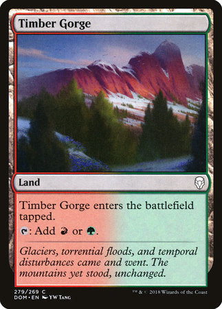 Timber Gorge [Dominaria] | Enigma On Main