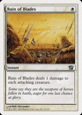 Rain of Blades [Eighth Edition] | Enigma On Main