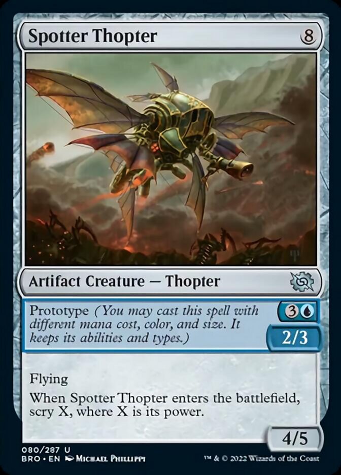 Spotter Thopter [The Brothers' War] | Enigma On Main