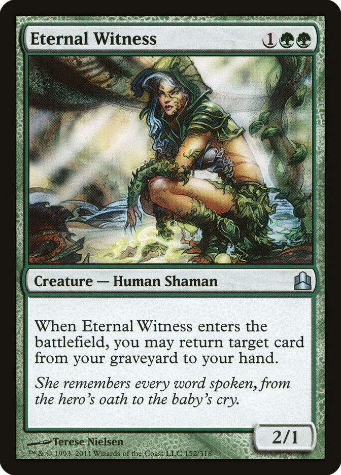 Eternal Witness [Commander 2011] | Enigma On Main