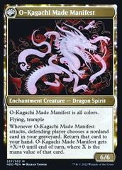 The Kami War // O-Kagachi Made Manifest [Kamigawa: Neon Dynasty Prerelease Promos] | Enigma On Main