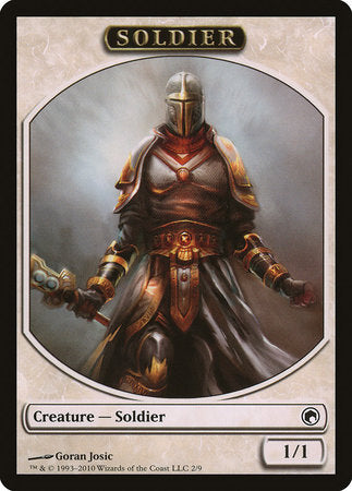 Soldier Token [Scars of Mirrodin Tokens] | Enigma On Main