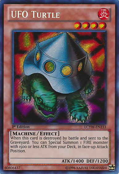 UFO Turtle [LCYW-EN233] Secret Rare | Enigma On Main