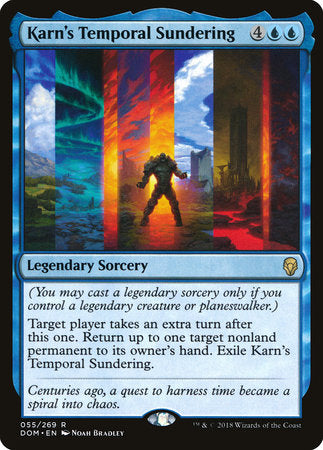 Karn's Temporal Sundering [Dominaria] | Enigma On Main