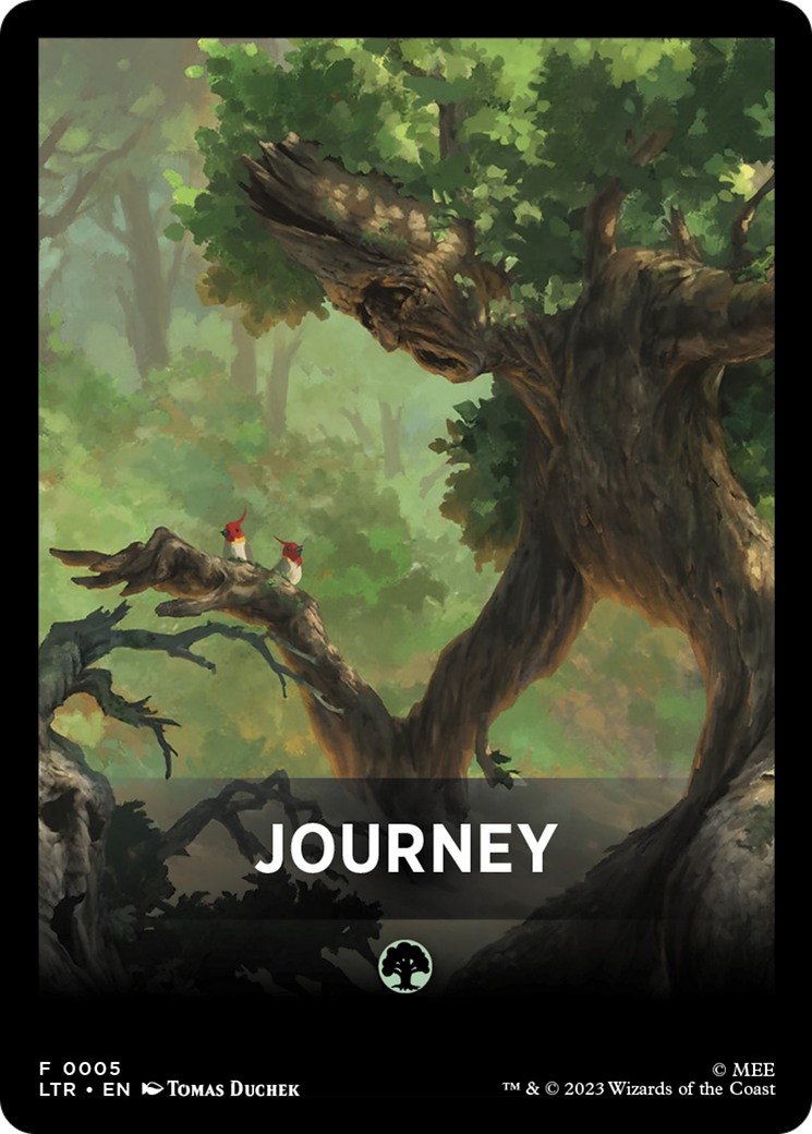 Journey Theme Card [The Lord of the Rings: Tales of Middle-Earth Tokens] | Enigma On Main