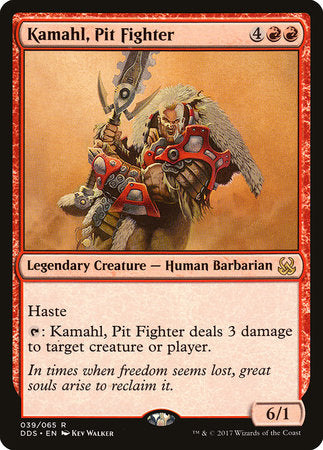 Kamahl, Pit Fighter [Duel Decks: Mind vs. Might] | Enigma On Main