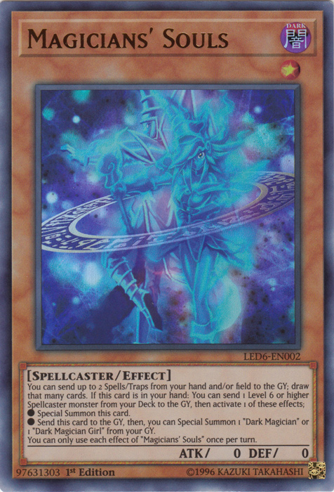 Magicians' Souls [LED6-EN002] Ultra Rare | Enigma On Main