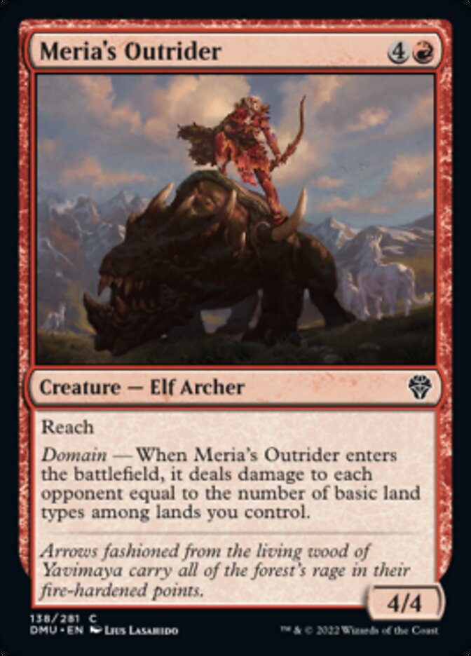 Meria's Outrider [Dominaria United] | Enigma On Main