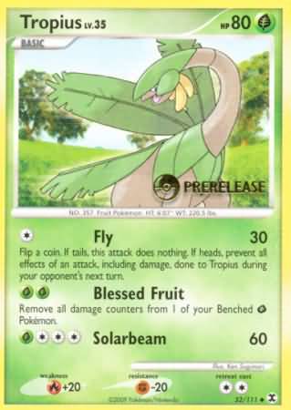 Tropius (52/111) (Prerelease Promo) [Nintendo: Black Star Promos] | Enigma On Main