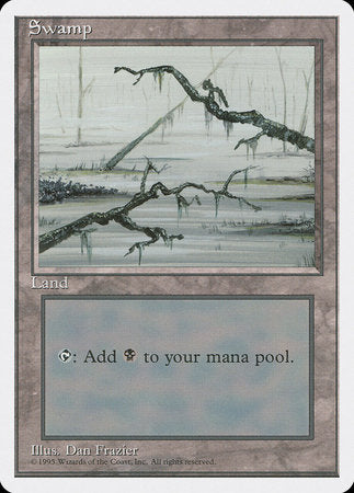 Swamp (C) [Fourth Edition] | Enigma On Main