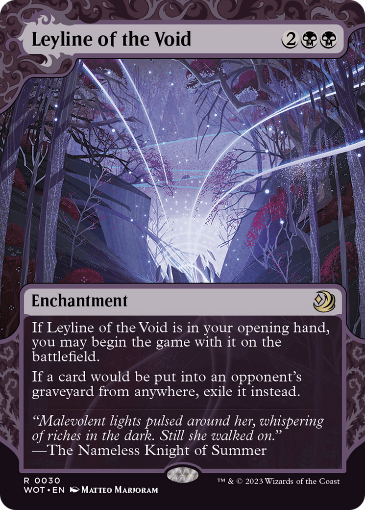 Leyline of the Void [Wilds of Eldraine: Enchanting Tales] | Enigma On Main