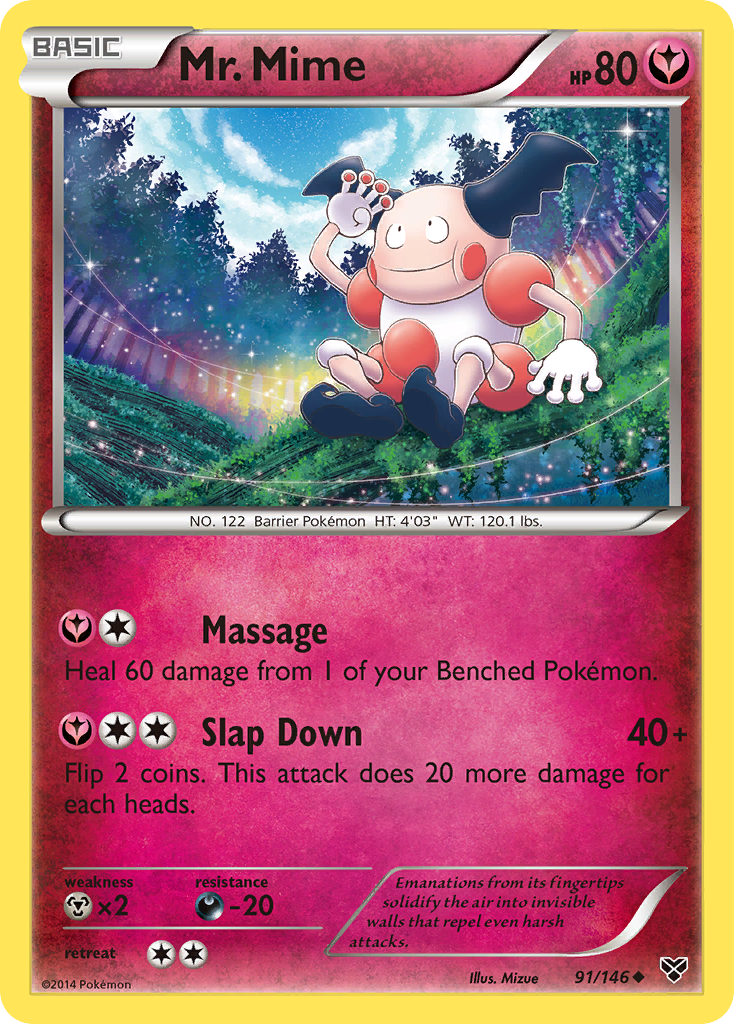 Mr. Mime (91/146) [XY: Base Set] | Enigma On Main