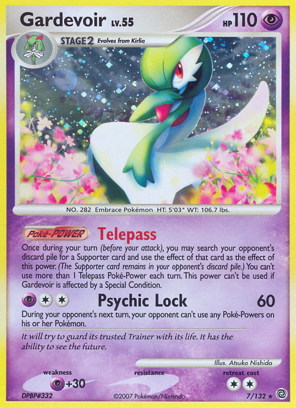 Gardevoir (7/132) [Diamond & Pearl: Secret Wonders] | Enigma On Main