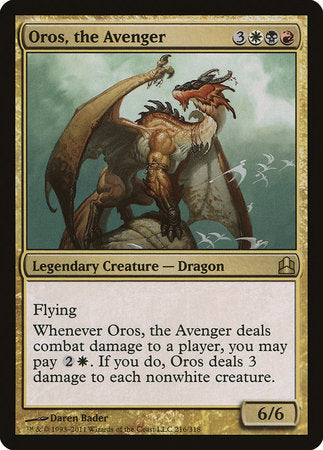 Oros, the Avenger [Commander 2011] | Enigma On Main