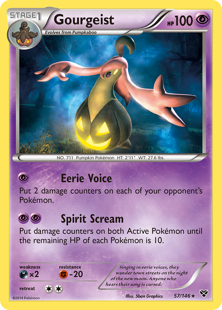 Gourgeist (57/146) [XY: Base Set] | Enigma On Main