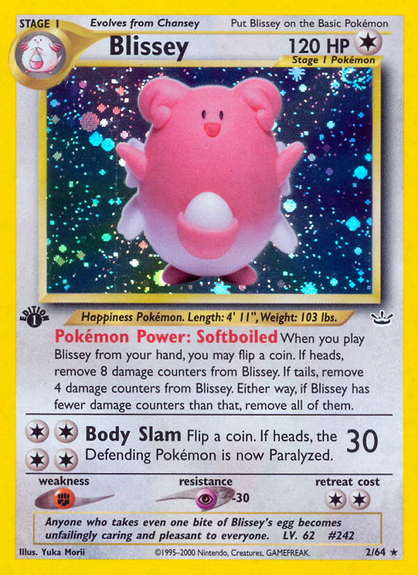 Blissey (2/64) [Neo Revelation 1st Edition] | Enigma On Main