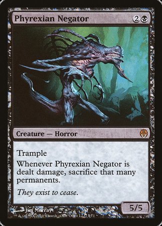 Phyrexian Negator [Duel Decks: Phyrexia vs. the Coalition] | Enigma On Main