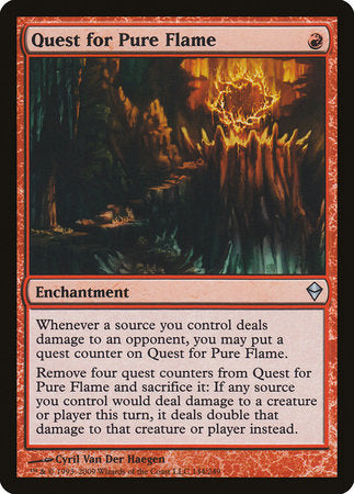 Quest for Pure Flame [Zendikar] | Enigma On Main