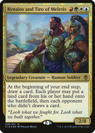 Kynaios and Tiro of Meletis (Commander 2016) [Commander 2016 Oversized] | Enigma On Main