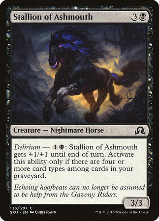 Stallion of Ashmouth [Shadows over Innistrad] | Enigma On Main