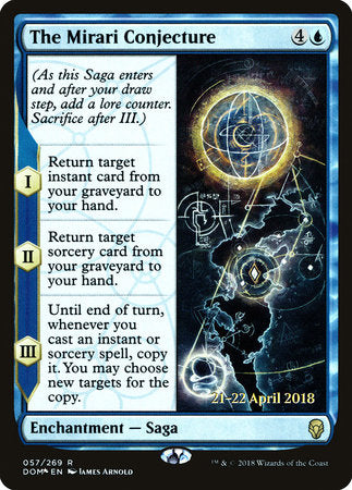 The Mirari Conjecture [Dominaria Promos] | Enigma On Main