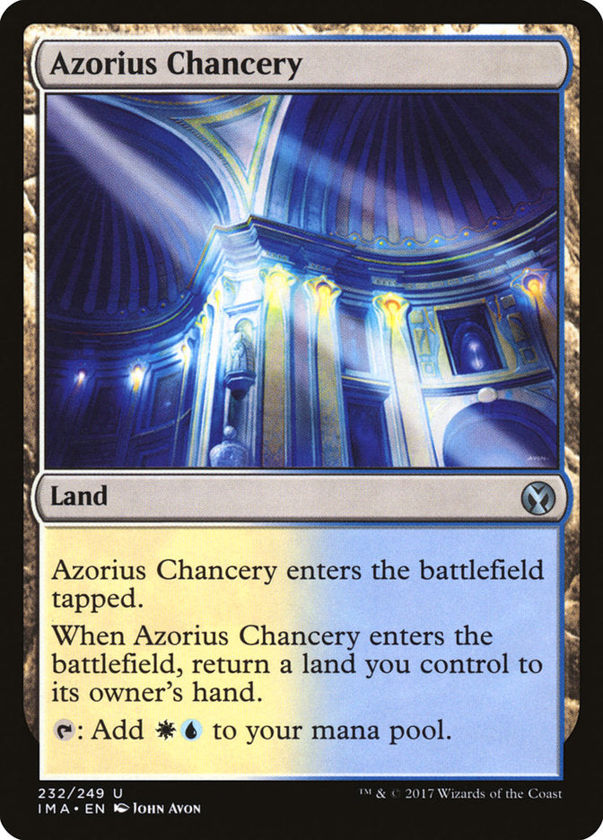 Azorius Chancery [Iconic Masters] | Enigma On Main