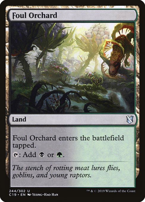 Foul Orchard [Commander 2019] | Enigma On Main