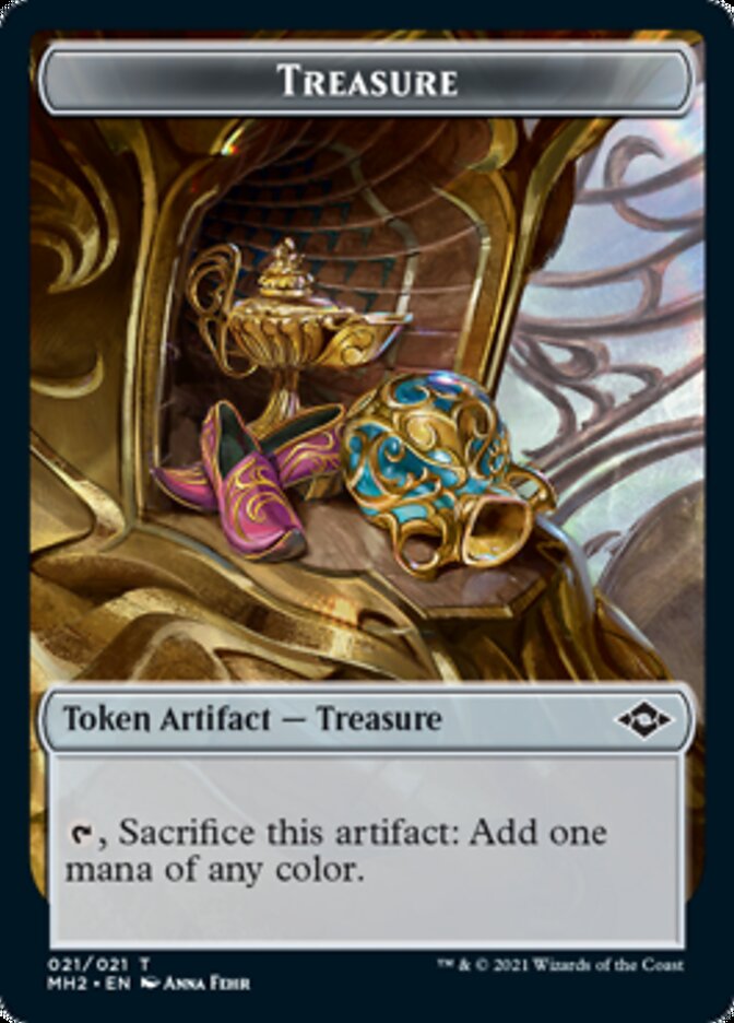 Treasure Token (#21) [Modern Horizons 2 Tokens] | Enigma On Main