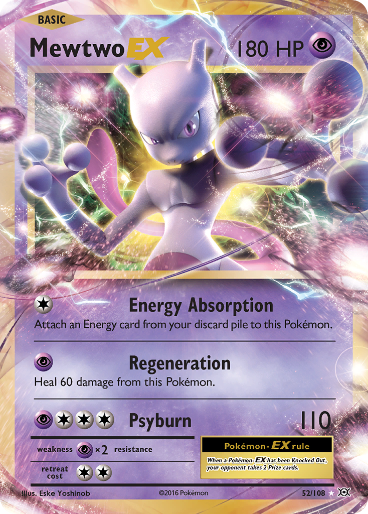 Mewtwo EX (52/108) [XY: Evolutions] | Enigma On Main