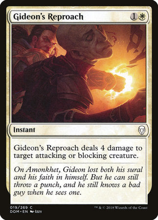 Gideon's Reproach [Dominaria] | Enigma On Main