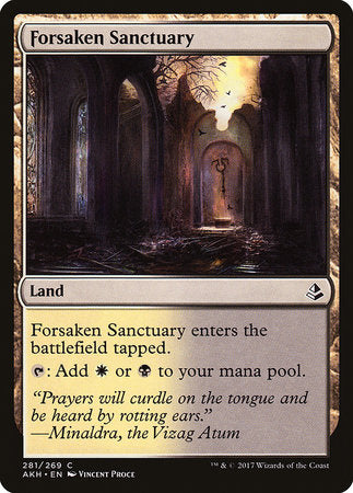 Forsaken Sanctuary [Amonkhet] | Enigma On Main