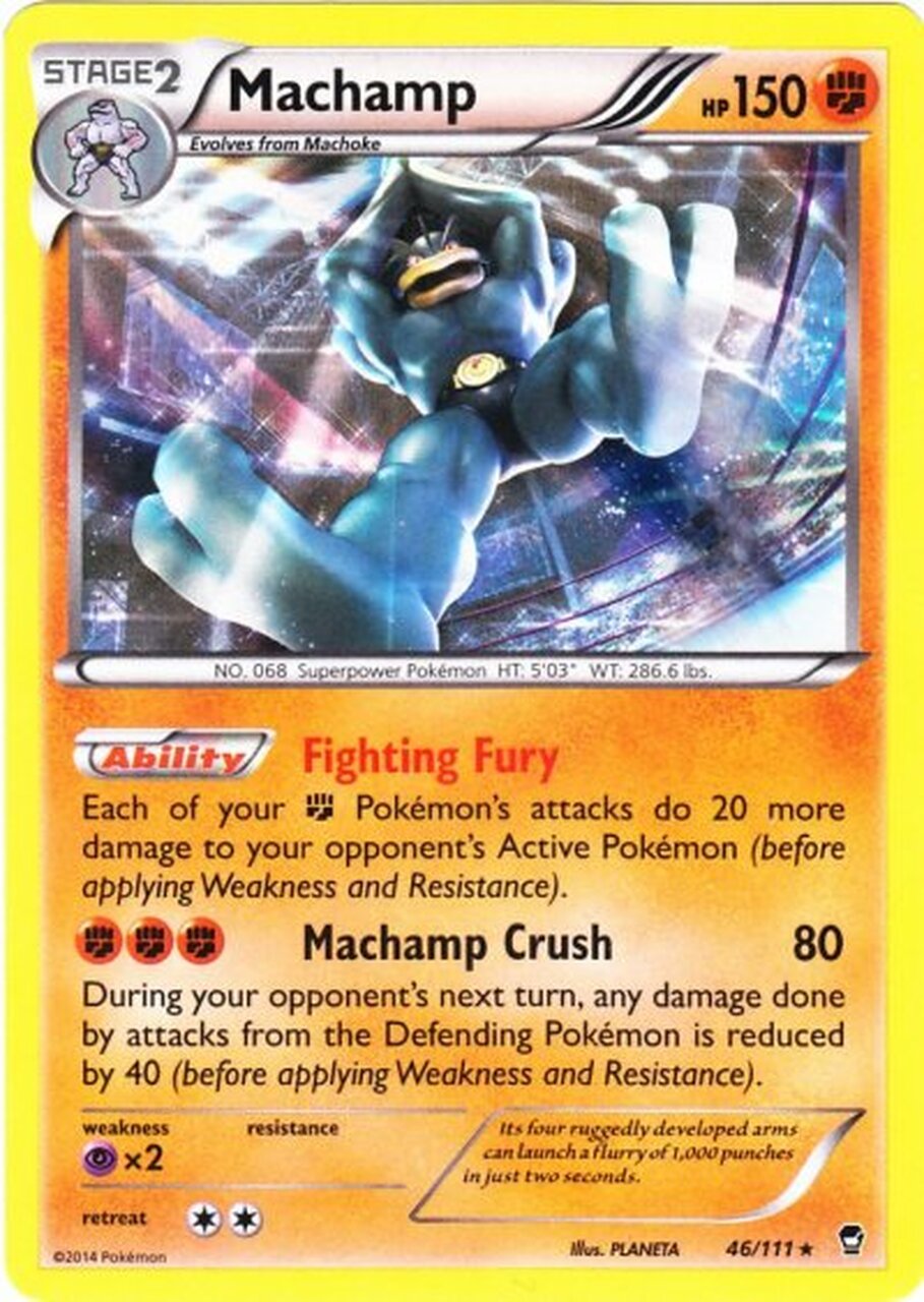 Machamp (46/111) [XY: Furious Fists] | Enigma On Main