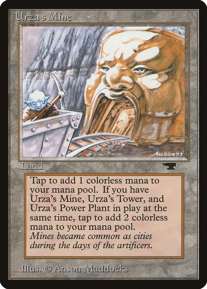 Urza's Mine (Mine Cart Entering Mouth) [Antiquities] | Enigma On Main