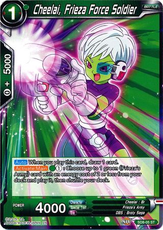 Cheelai, Frieza Force Soldier (Starter Deck - Rising Broly) [SD8-05] | Enigma On Main