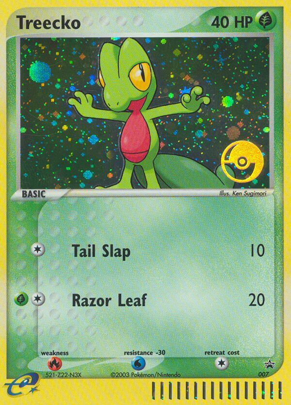 Treecko (007) [Nintendo: Black Star Promos] | Enigma On Main