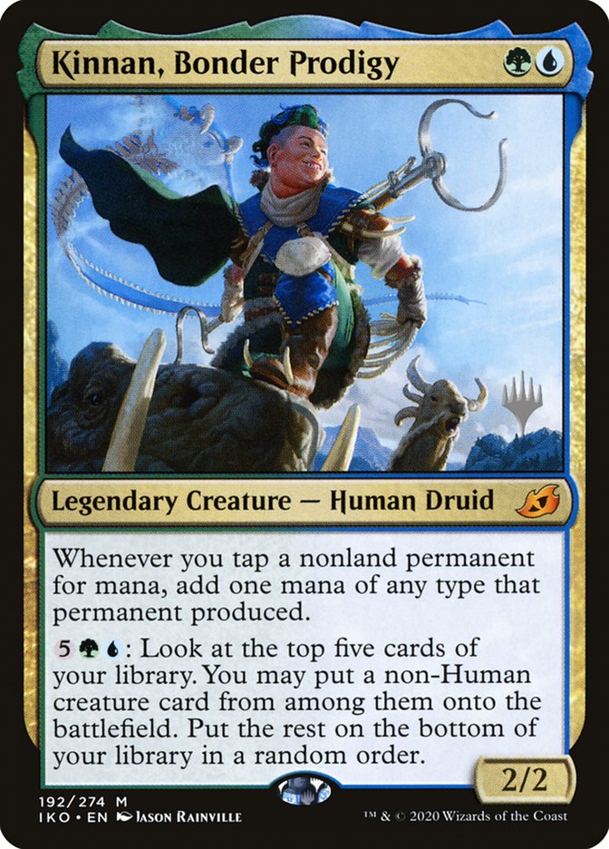 Kinnan, Bonder Prodigy (Promo Pack) [Ikoria: Lair of Behemoths Promos] | Enigma On Main